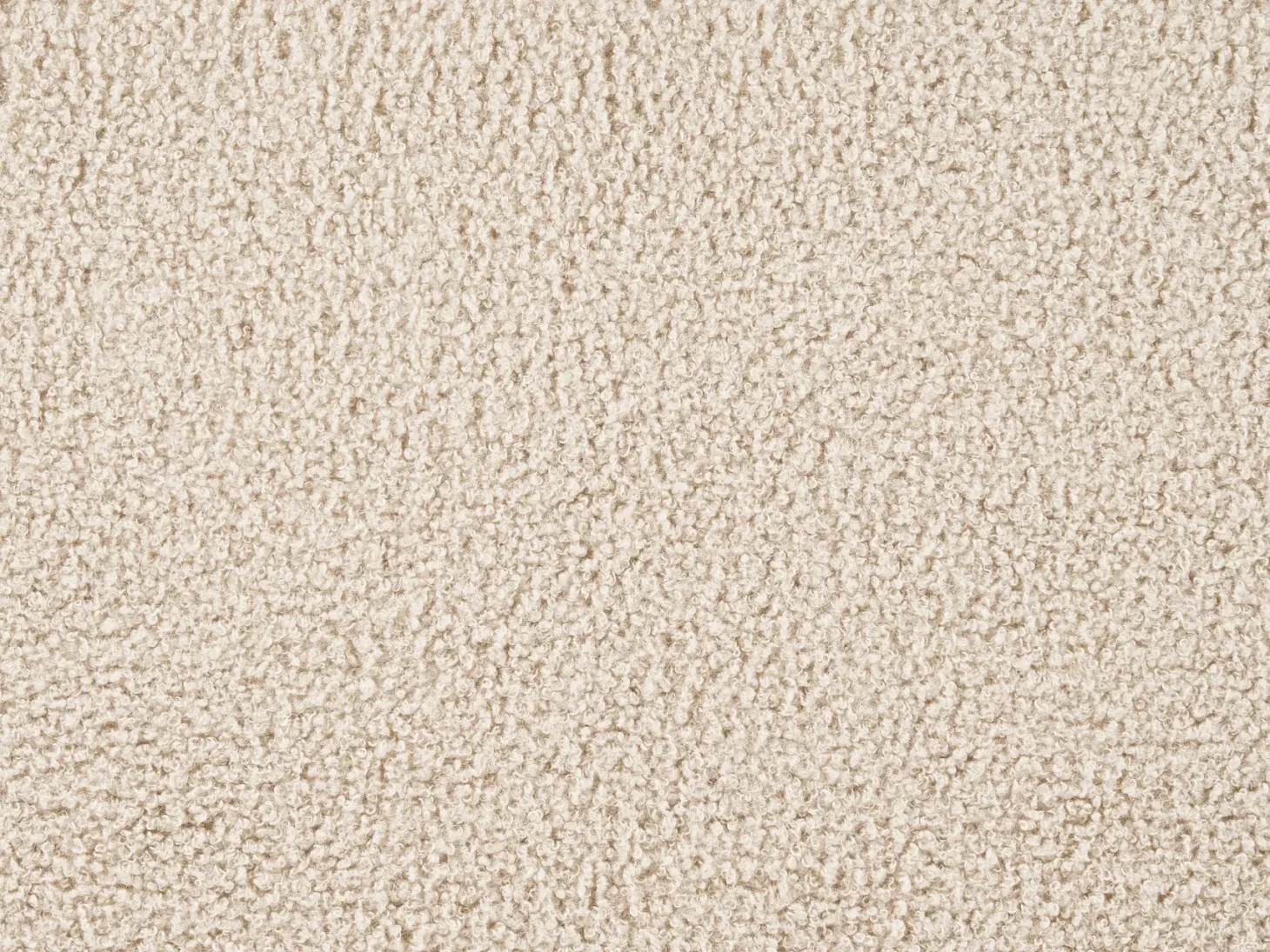 Sovesofa 3 personers KVAM Boucle Lys Beige med opbevaring