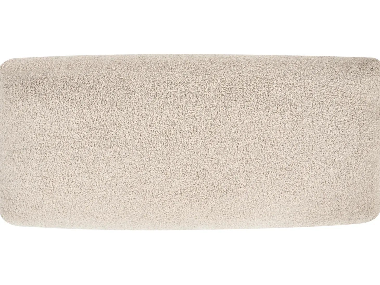 Sovesofa 3 personers KVAM Boucle Lys Beige med opbevaring
