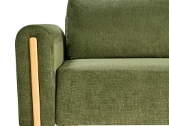 Sovesofa 3 personers KVAM Grøn med opbevaring