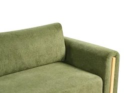 Sovesofa 3 personers KVAM Grøn med opbevaring