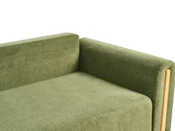 Sovesofa 3 personers KVAM Grøn med opbevaring
