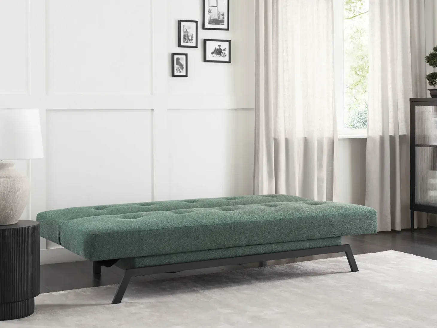 Sovesofa 3 personers LEEDS Grøn