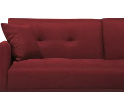 Sovesofa 3 personers LUCAN Mørkerød
