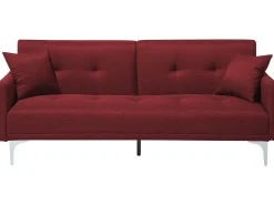 Sovesofa 3 personers LUCAN Mørkerød