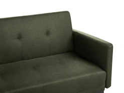 Sovesofa 3 personers LUCAN Mørkegrøn