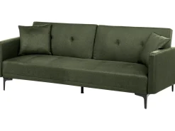Sovesofa 3 personers LUCAN Mørkegrøn