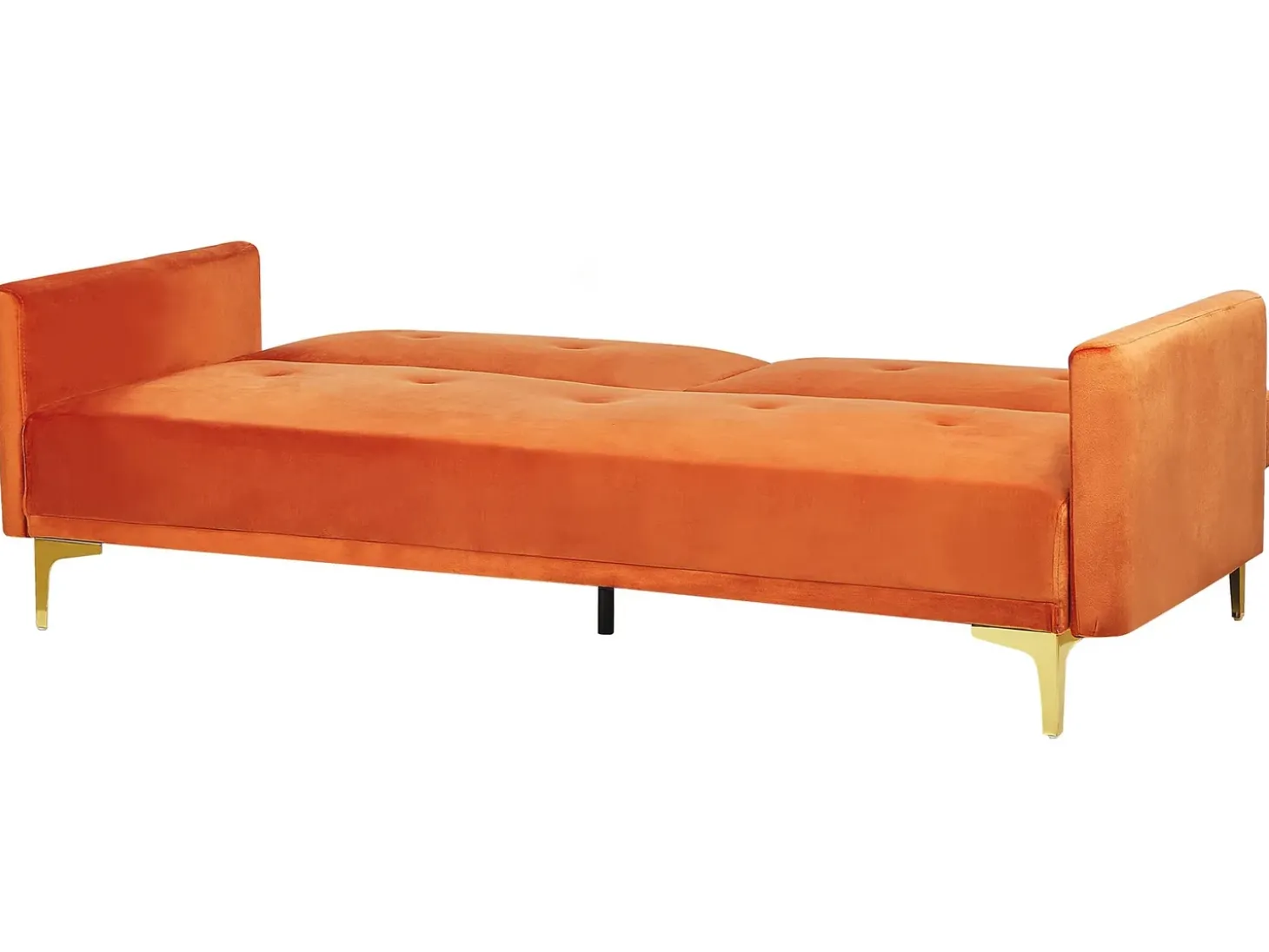 Sovesofa 3 personers LUCAN Velour Orange