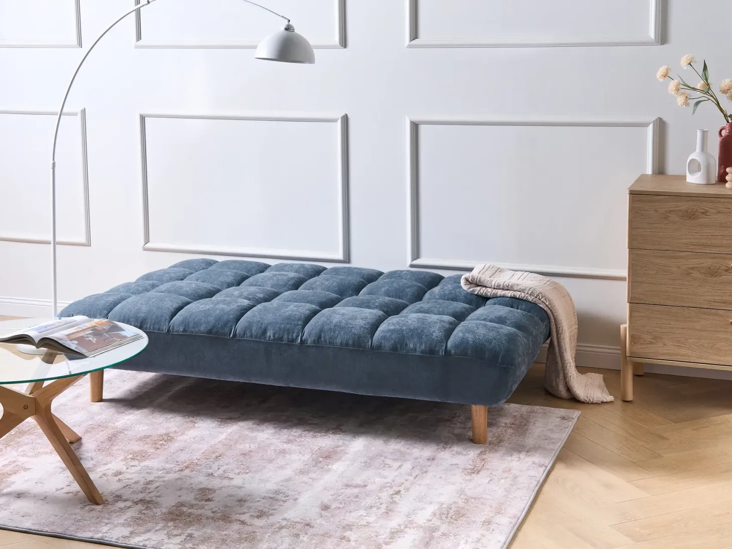 Sovesofa 2 personers RISOR Blå
