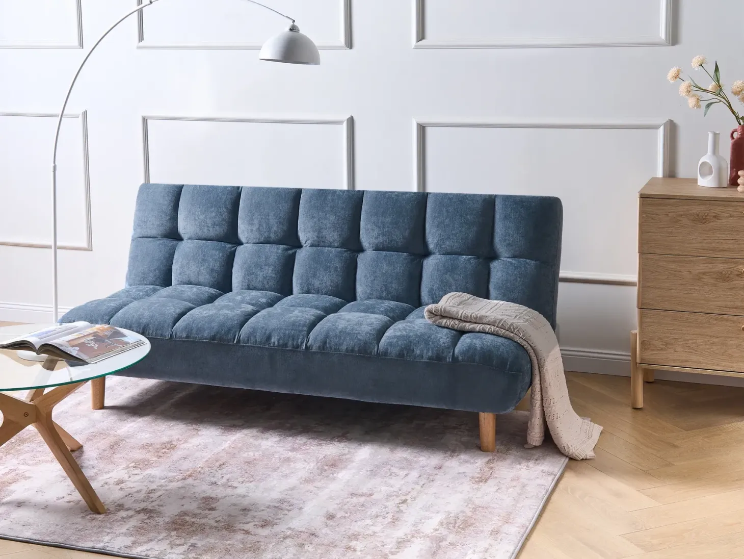Sovesofa 2 personers RISOR Blå