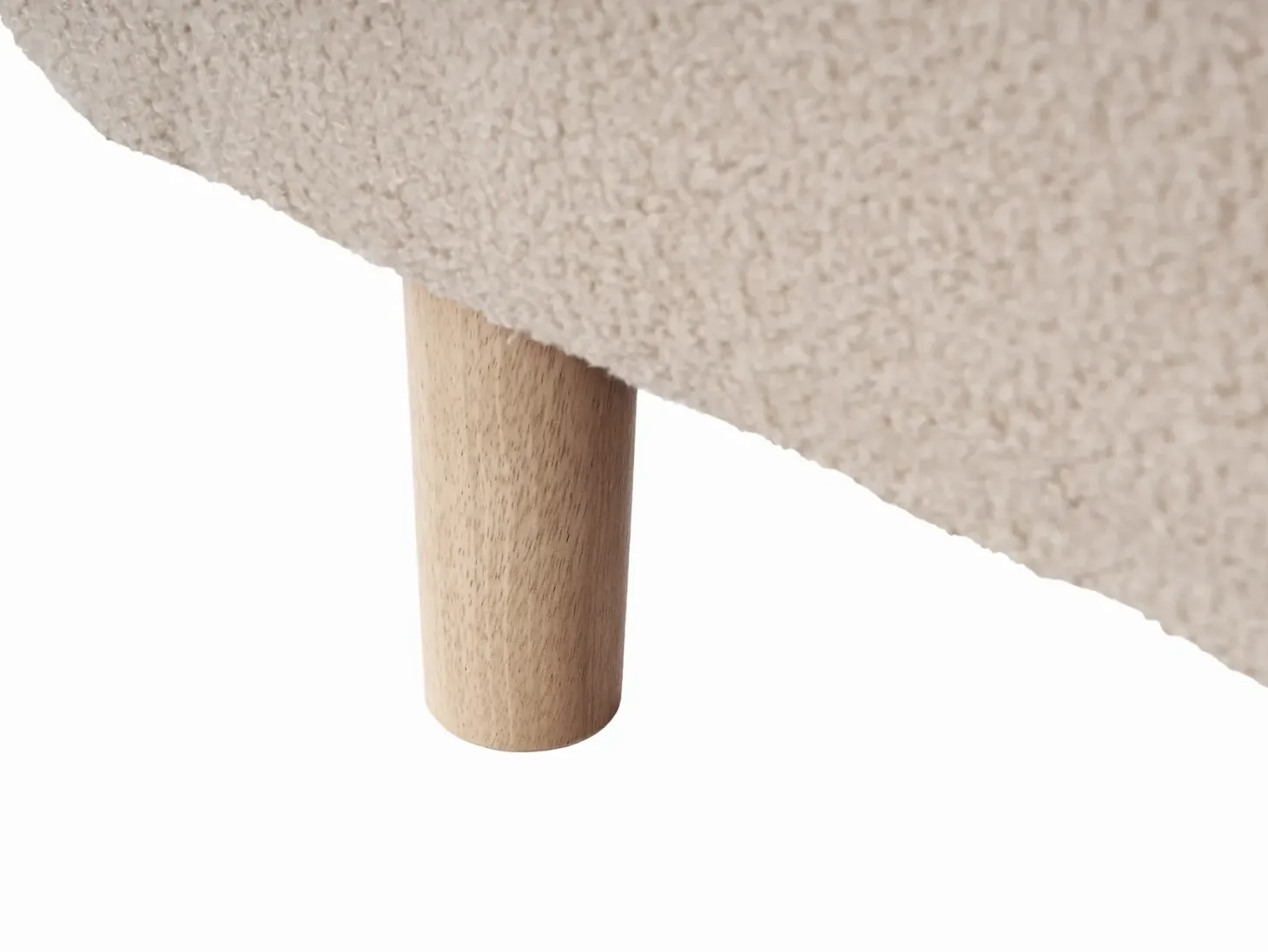 Sovesofa 2 personers RISOR Boucle Beige