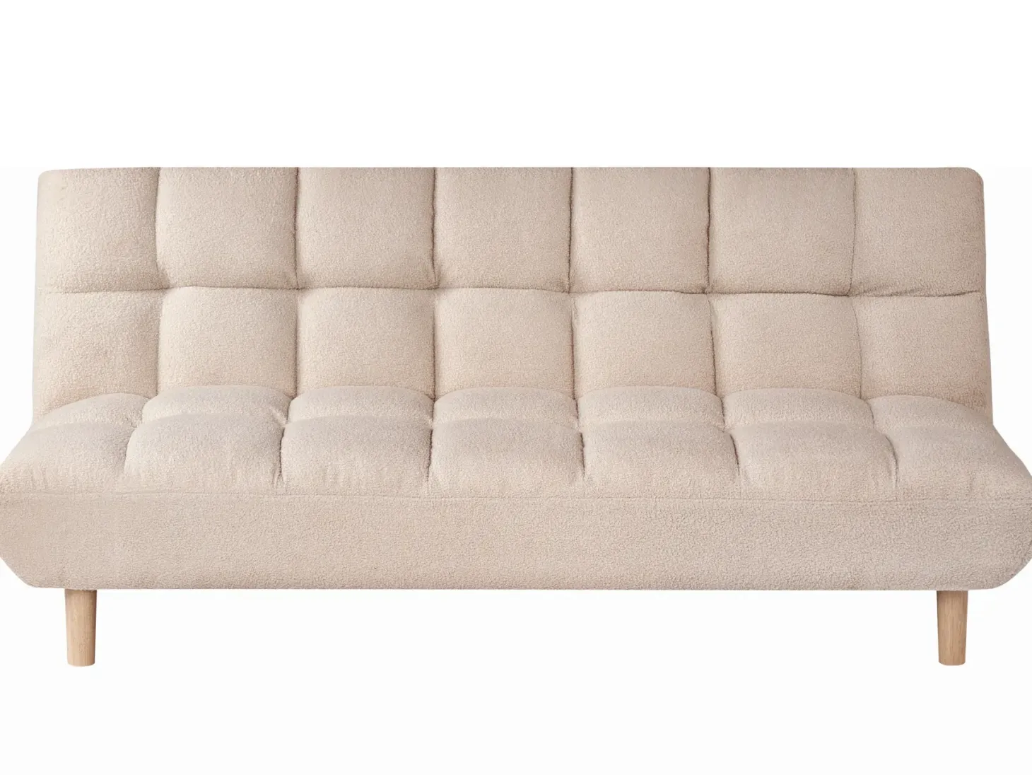 Sovesofa 2 personers RISOR Boucle Beige