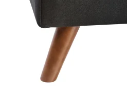 Sovesofa 3 personers RONNE Sort