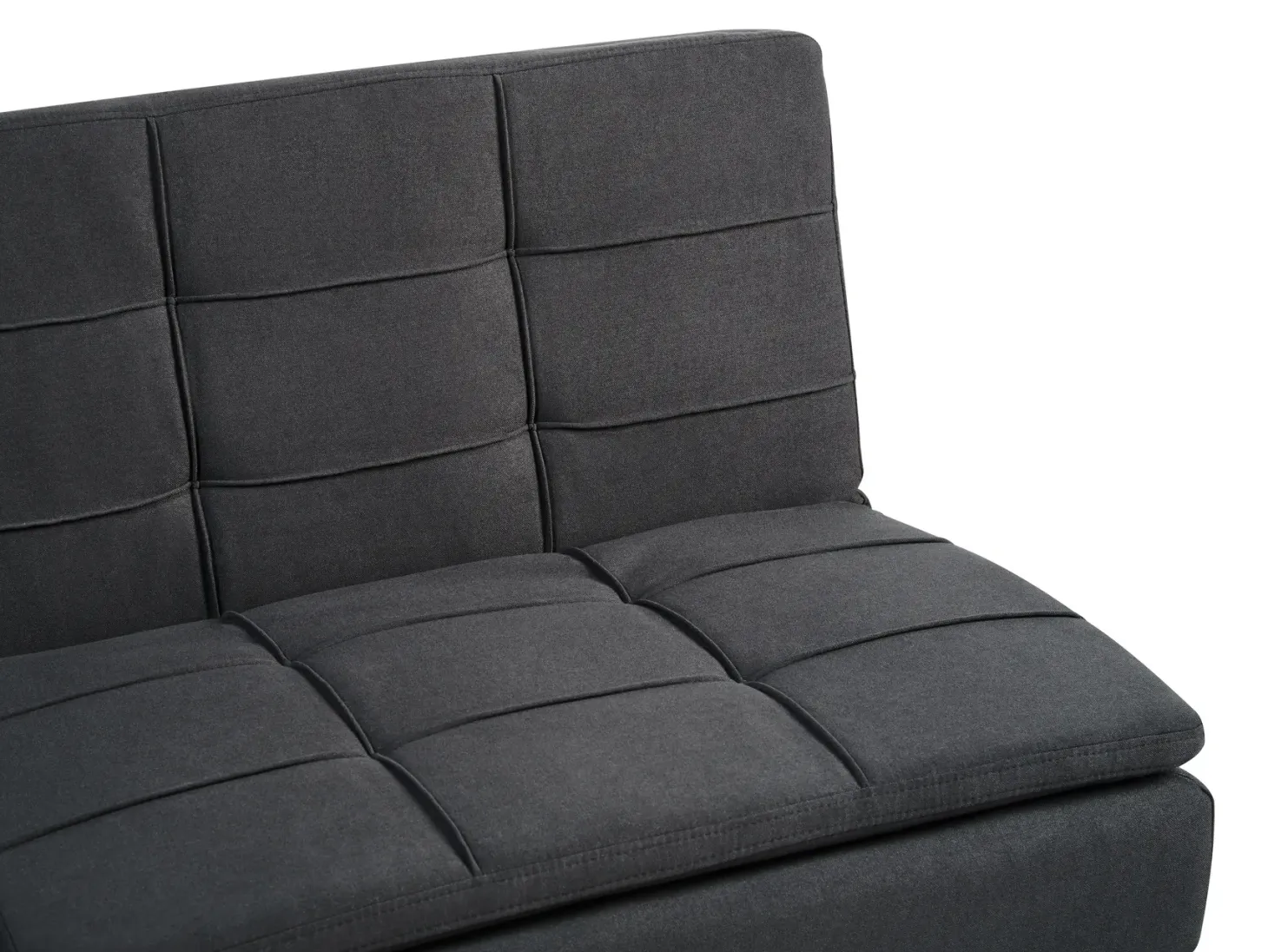 Sovesofa 3 personers RONNE Sort