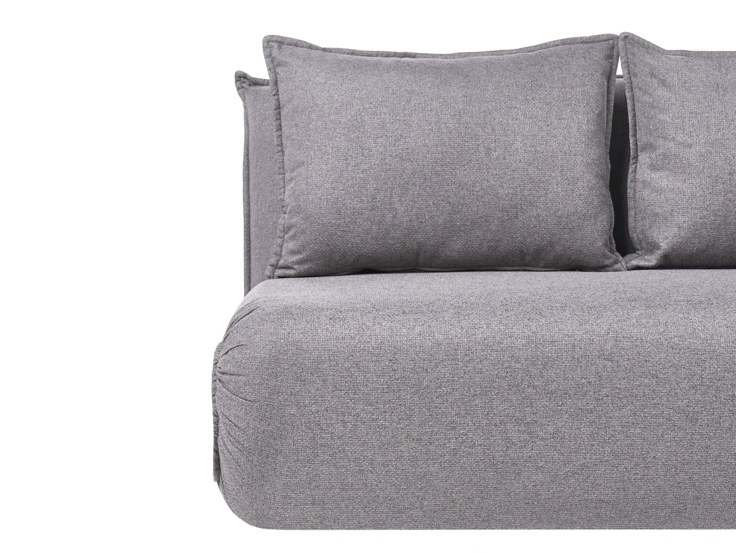 Sovesofa 2 personers ROROS Kunstlinned Mørkegrå