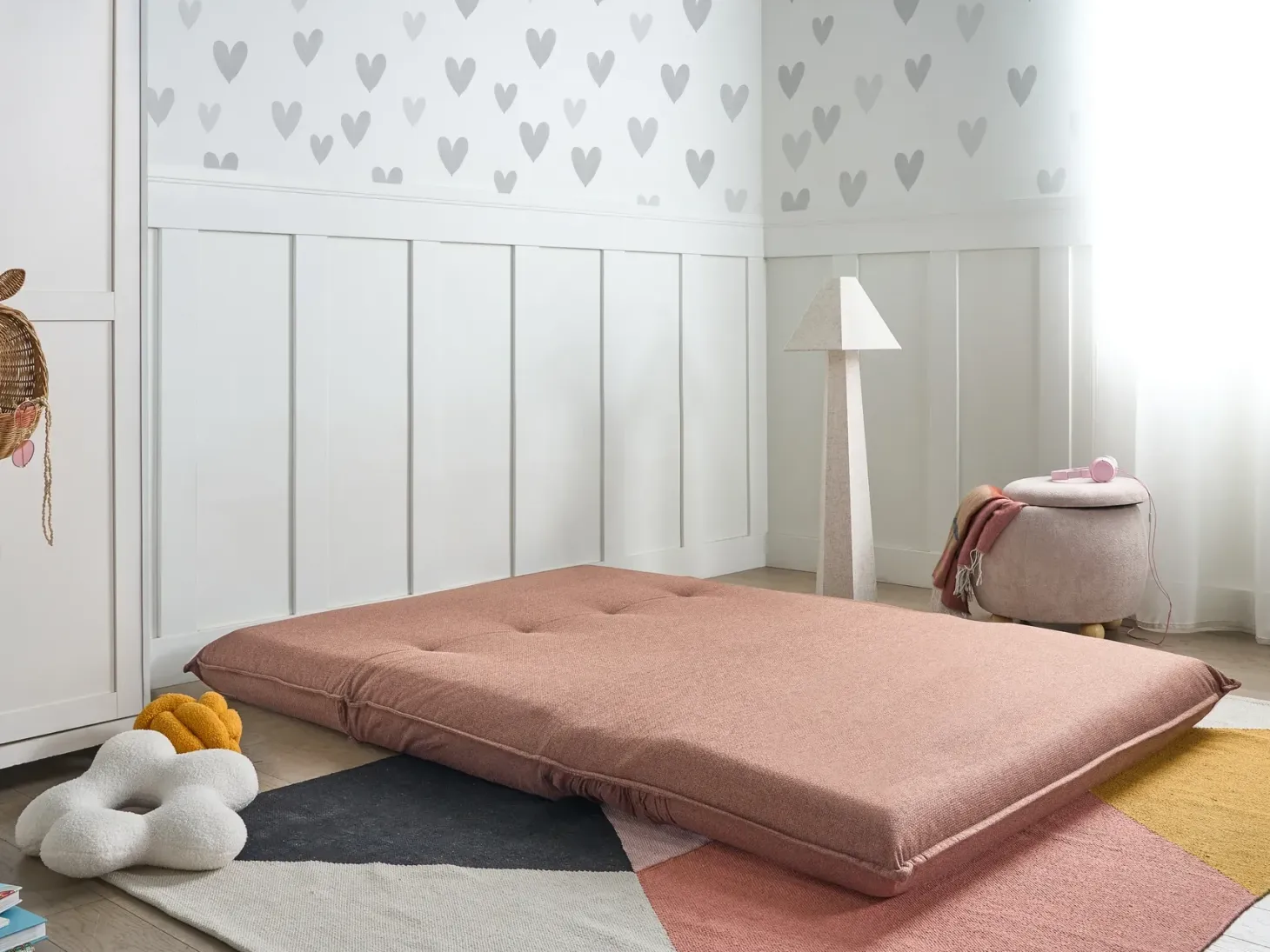 Sovesofa 2 personers ROROS Kunstlinned Brun