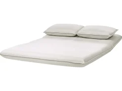 Sovesofa 2 personers ROROS Kunstlinned Cremehvid