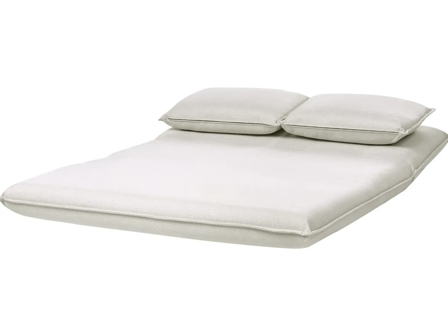 Sovesofa 2 personers ROROS Kunstlinned Cremehvid