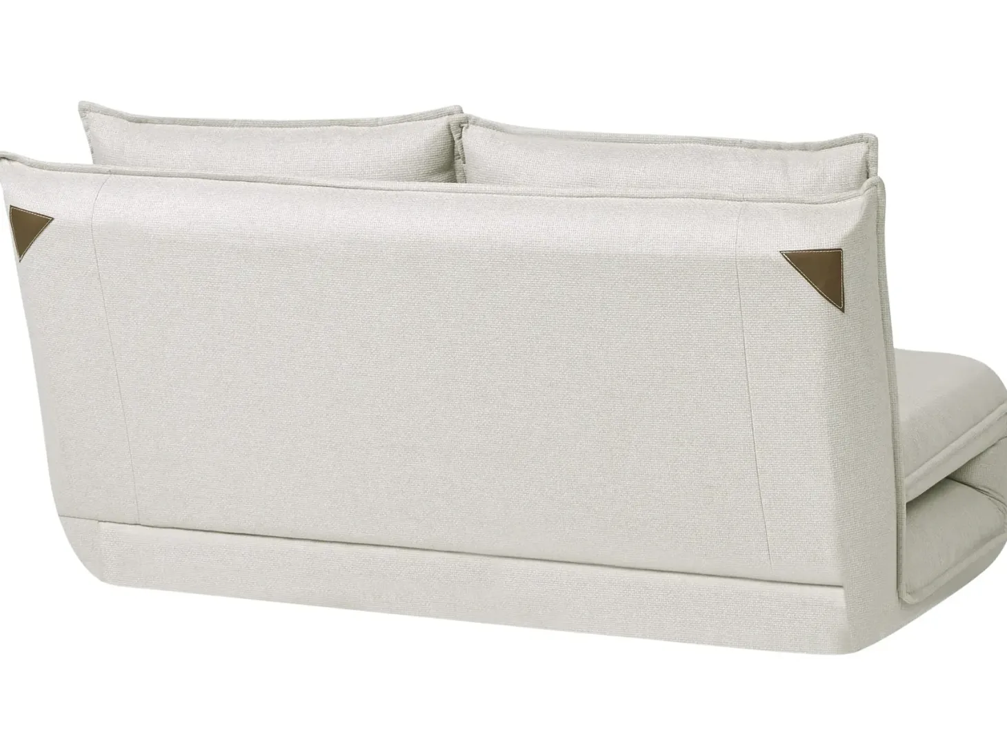 Sovesofa 2 personers ROROS Kunstlinned Cremehvid