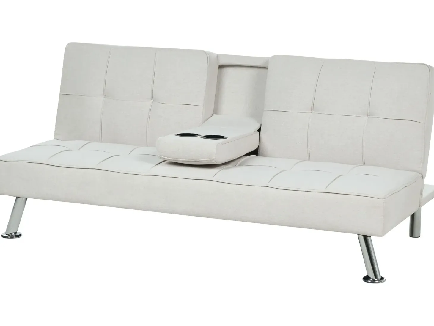 Sovesofa 3 personers ROXEN Lys Beige