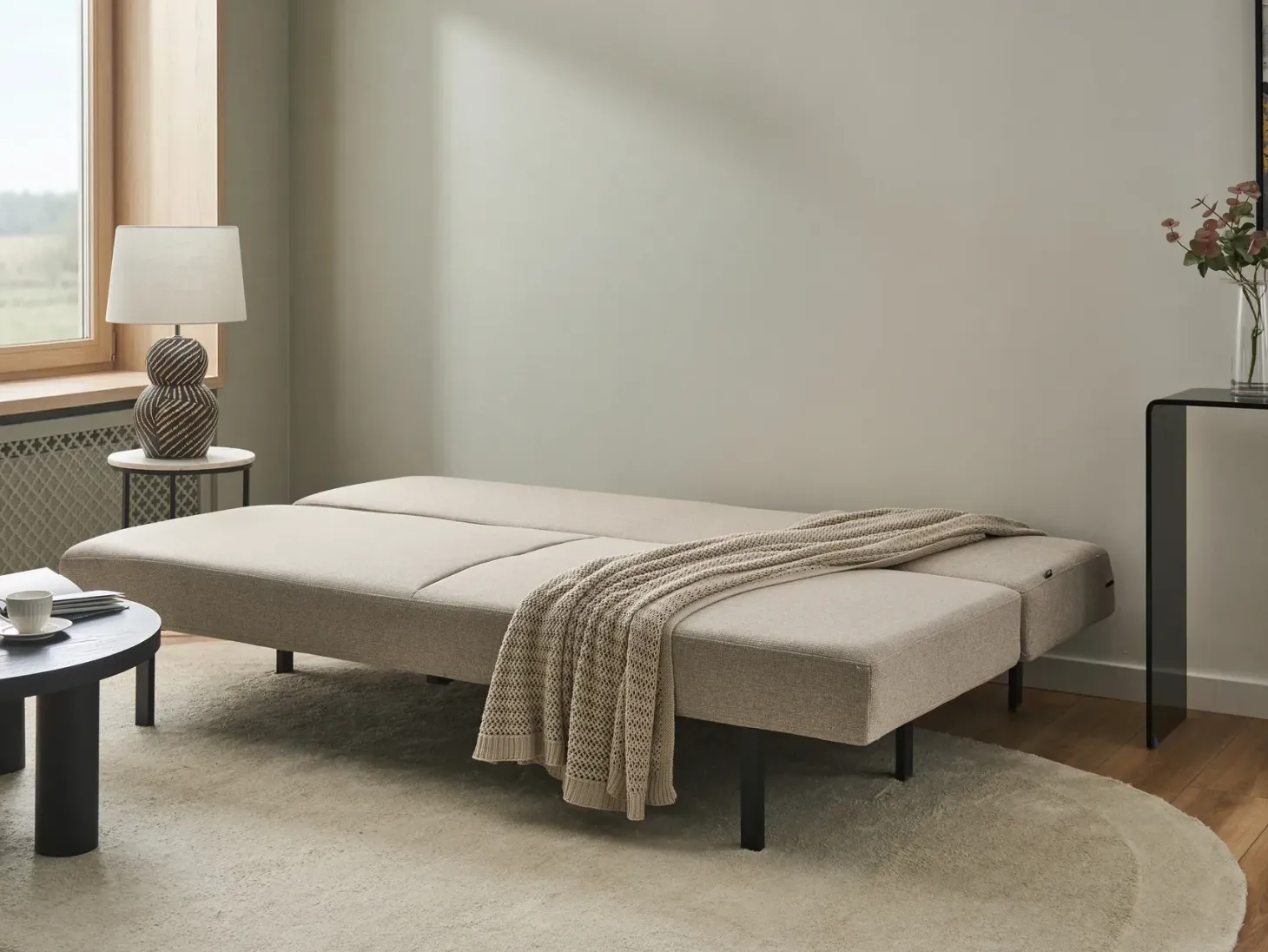 Sovesofa 3 personers ROYKKA Beige