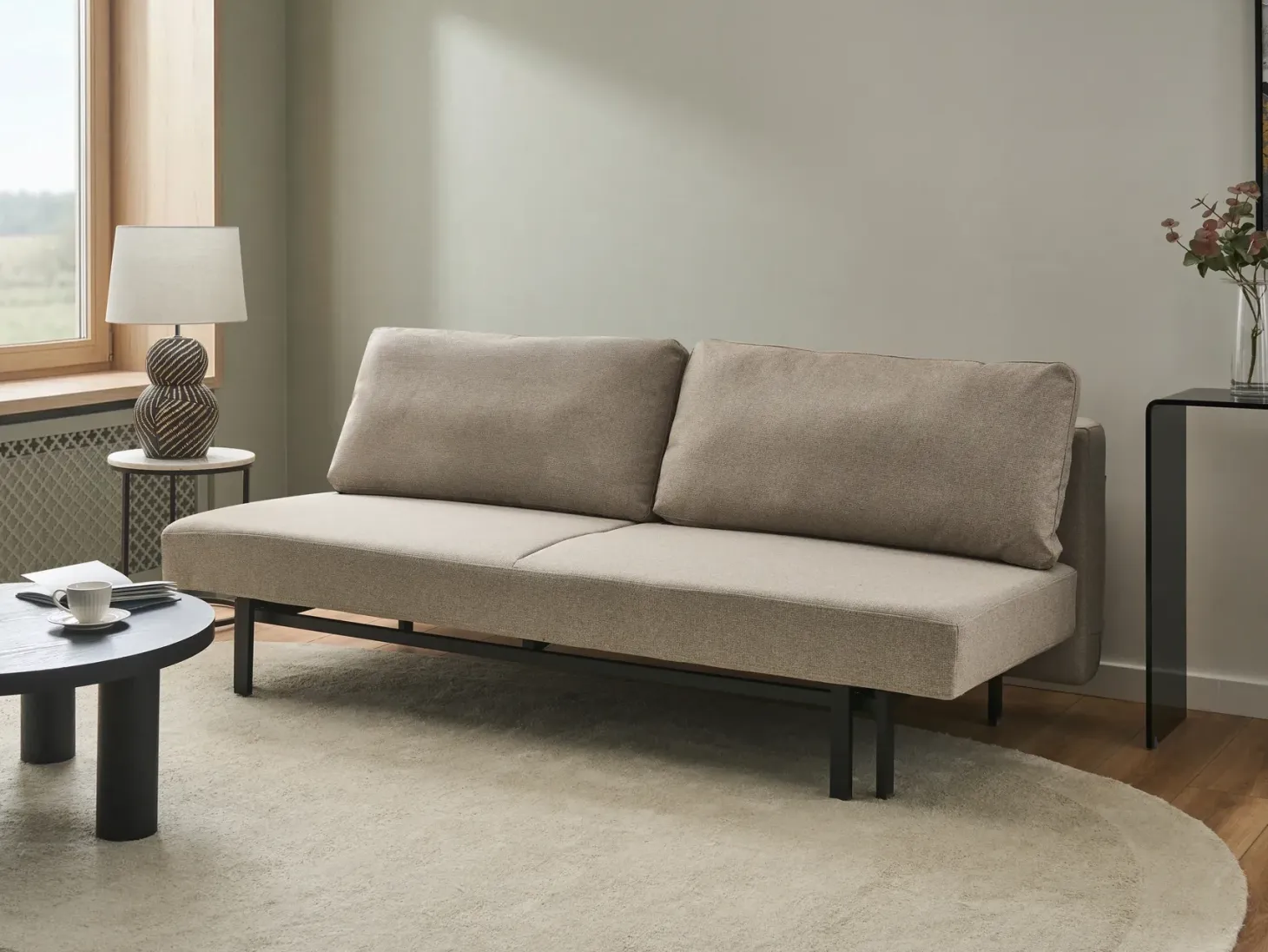 Sovesofa 3 personers ROYKKA Beige