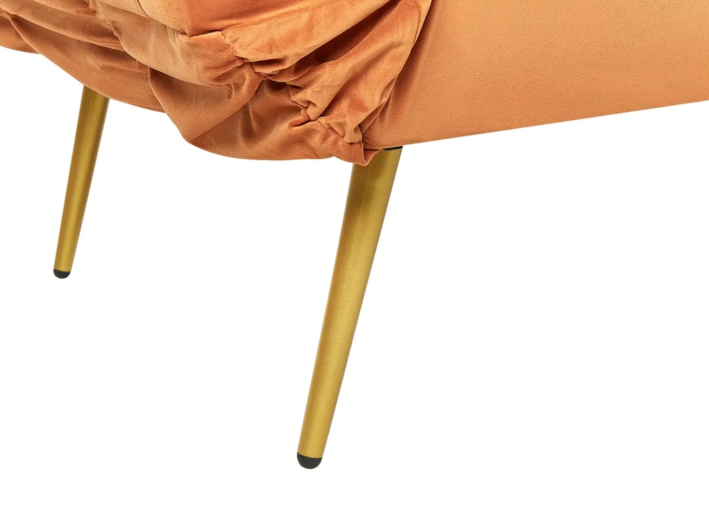 Sovesofa 2 personers SAARELA Velour Orange