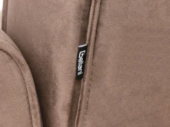 Sovesofa 3 personers SELNES Velour Brun
