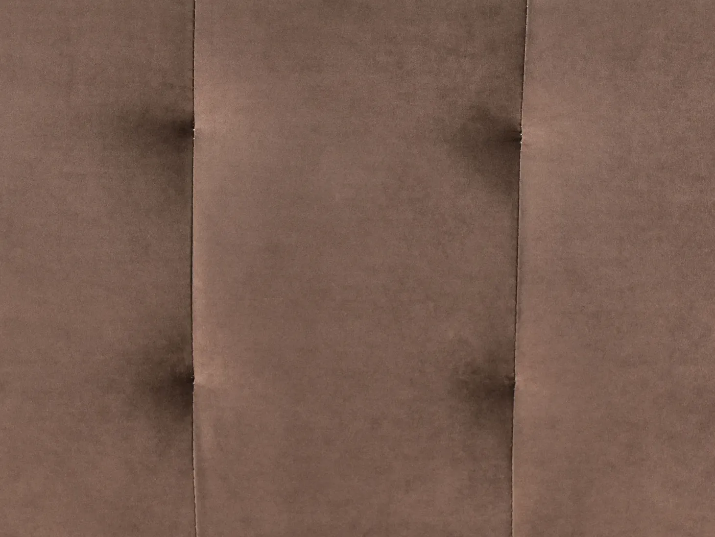 Sovesofa 3 personers SELNES Velour Brun