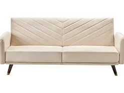 Sovesofa 3 personers SENJA Velour Beige