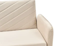 Sovesofa 3 personers SENJA Velour Beige