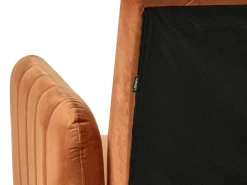 Sovesofa 3 personers SENJA Velour Orange