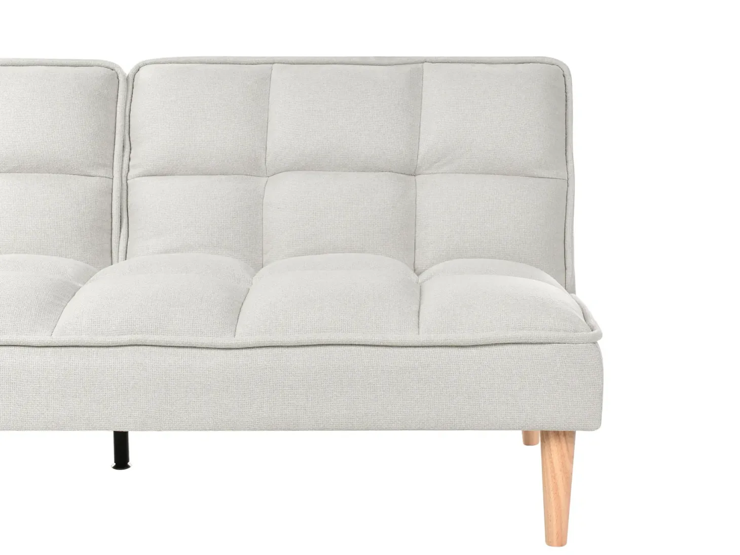 Sovesofa 3 personers SILJAN Cremehvid