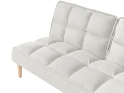 Sovesofa 3 personers SILJAN Cremehvid