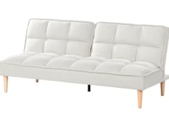 Sovesofa 3 personers SILJAN Cremehvid