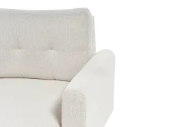 Sovesofa 3 personers SIRO Lys Beige med opbevaring Venstrevendt