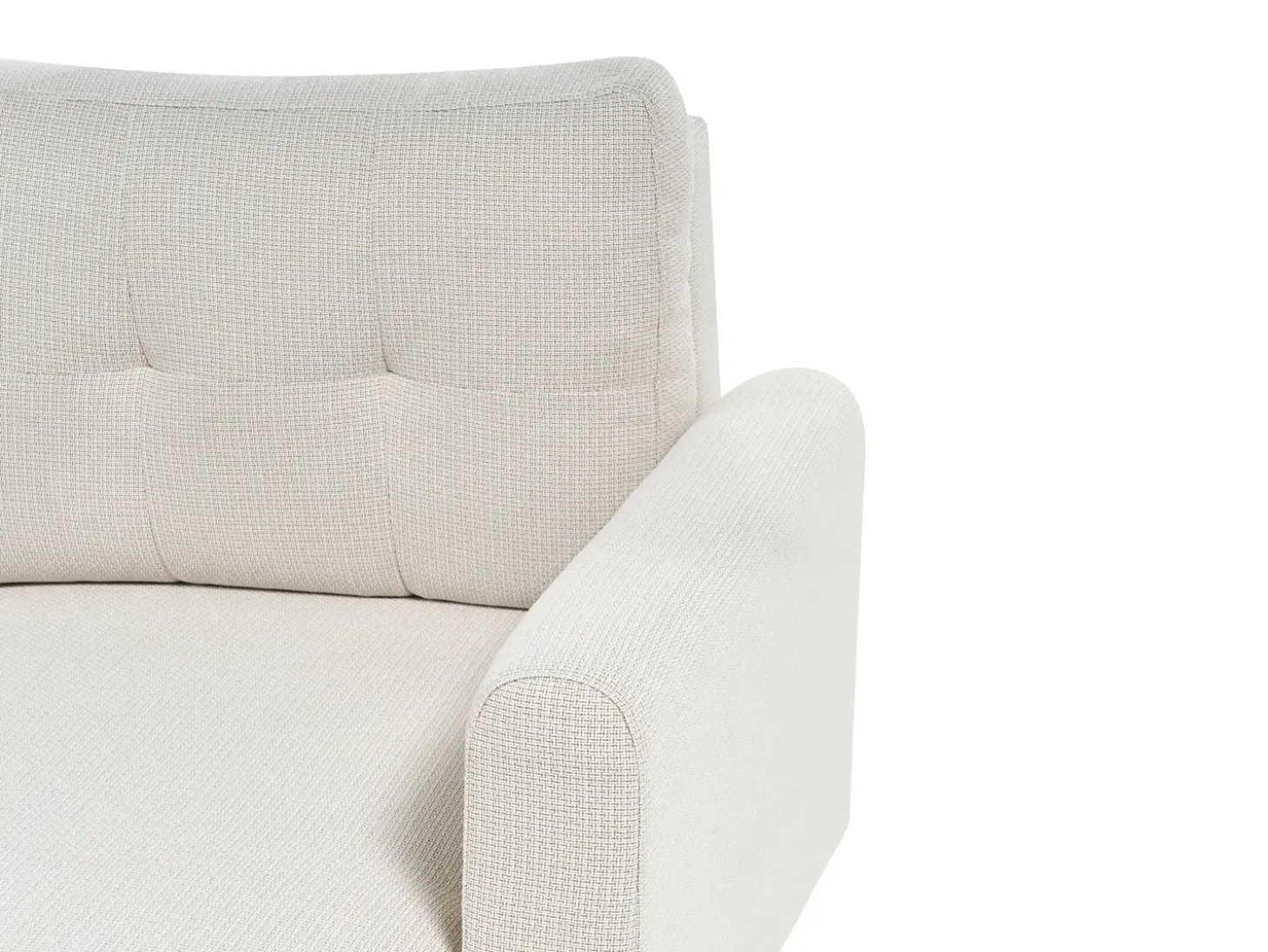Sovesofa 3 personers SIRO Lys Beige med opbevaring Venstrevendt