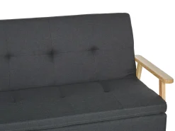 Sovesofa 3 personers TJORN Mørkegrå