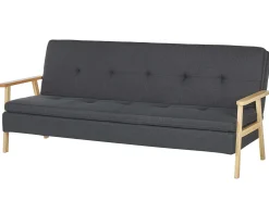 Sovesofa 3 personers TJORN Mørkegrå