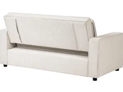 Sovesofa 2 personers UTTELA Cremehvid