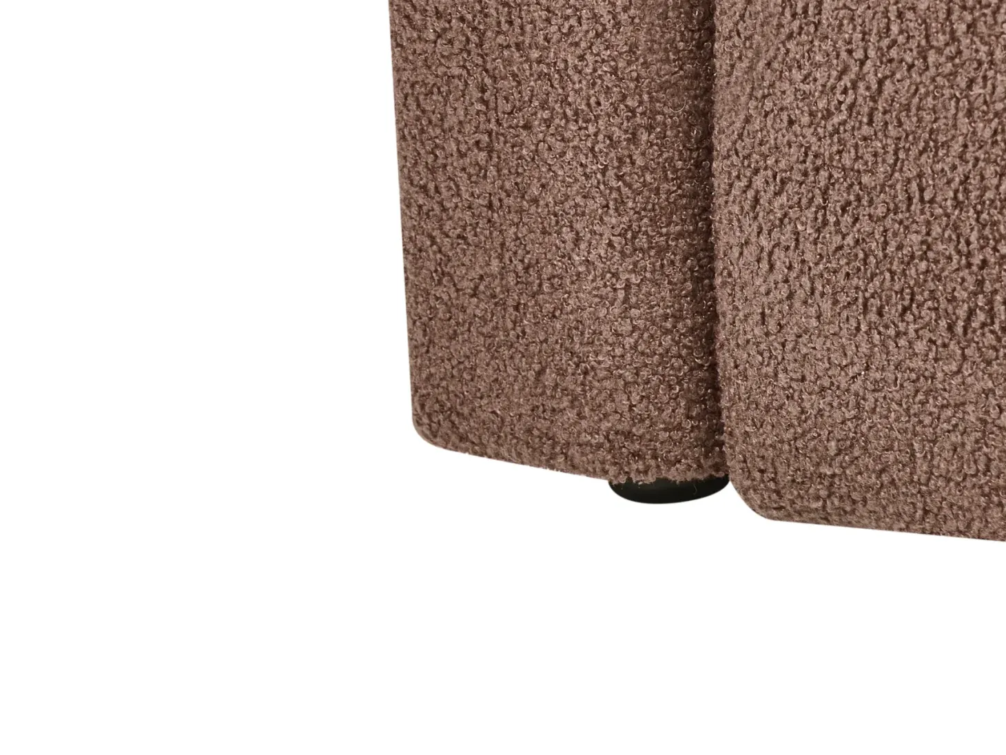 Sovesofa 3 personers VAXHOLM Boucle Brun med opbevaring