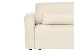 Sovesofa 3 personers VAXHOLM Boucle Cremehvid med opbevaring