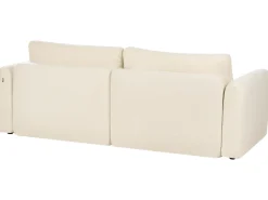 Sovesofa 3 personers VAXHOLM Boucle Cremehvid med opbevaring