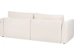Sovesofa 3 personers VAXHOLM Boucle Lys Beige med opbevaring
