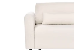 Sovesofa 3 personers VAXHOLM Boucle Lys Beige med opbevaring