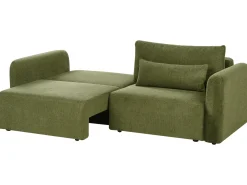 Sovesofa 3 personers VAXHOLM Grøn med opbevaring