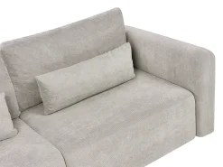 Sovesofa 3 personers VAXHOLM Grå med opbevaring