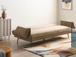 Sovesofa 3 personers VAYLA Lysebrun