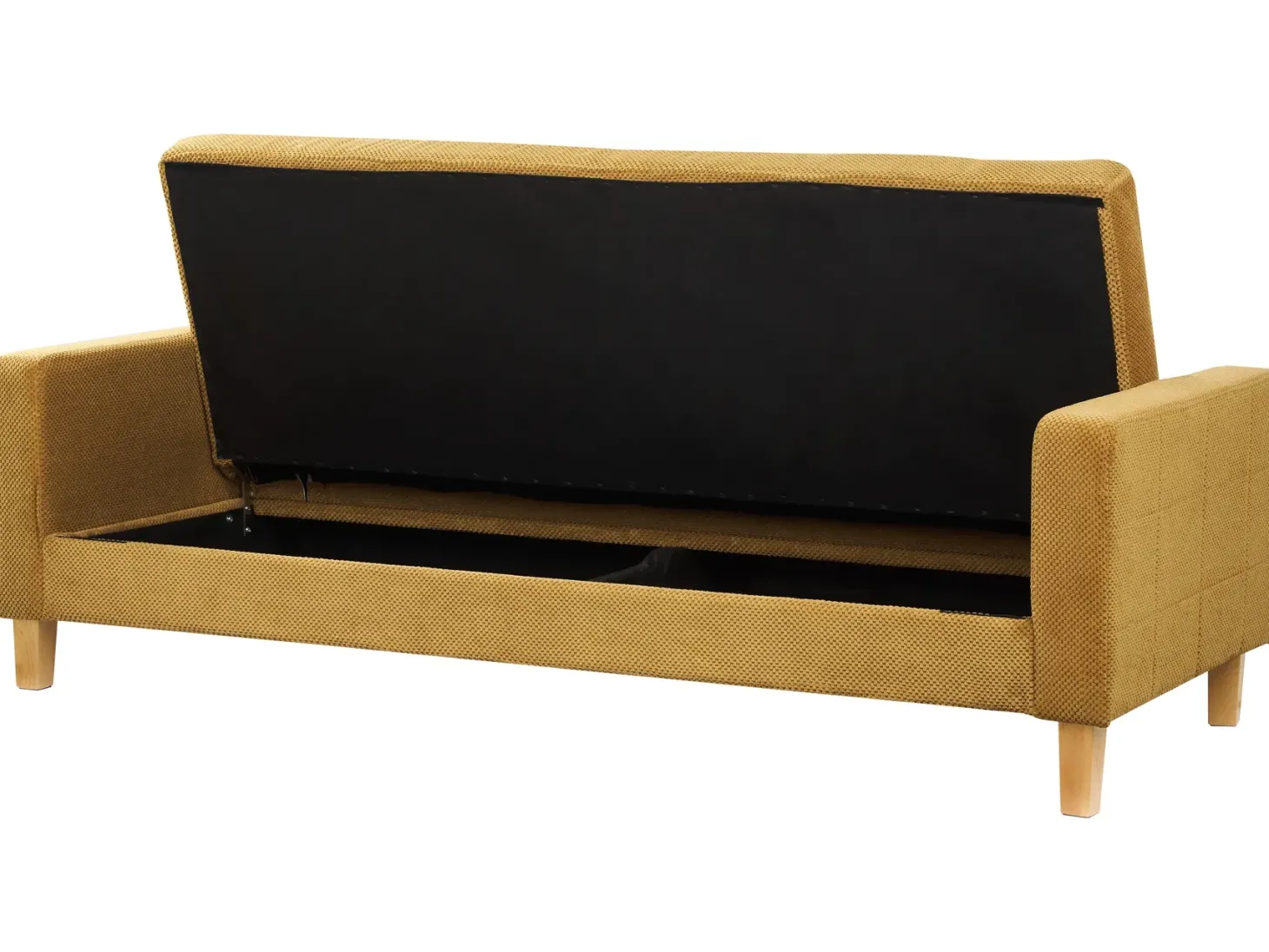 Sovesofa 3 personers VEHKOO Sennepsgul