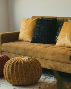 Sovesofa 3 personers VEHKOO Sennepsgul