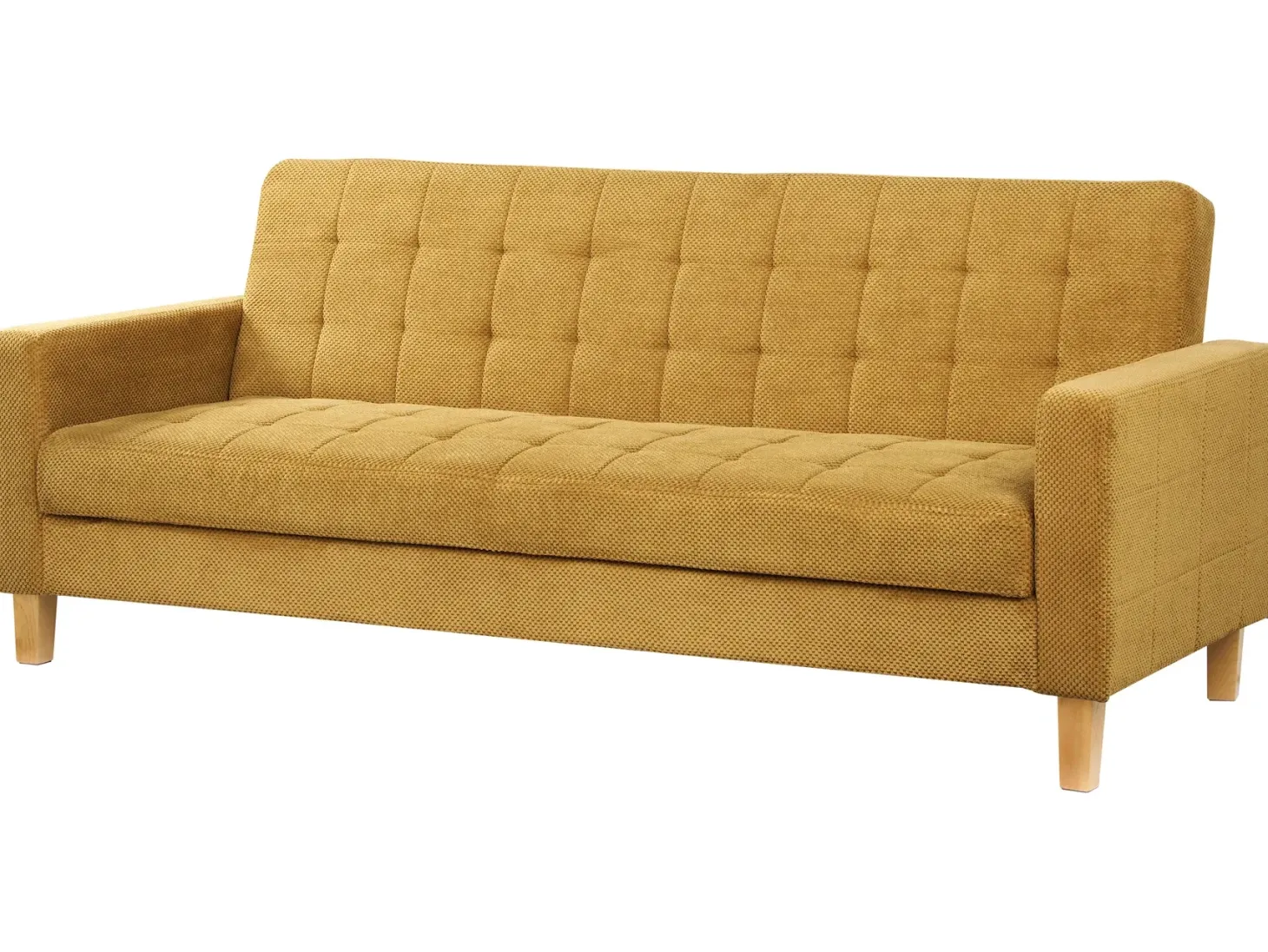 Sovesofa 3 personers VEHKOO Sennepsgul